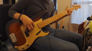 Aint No Mountain High Enough Bass Cover on Fender American Original 50s Precision Bass