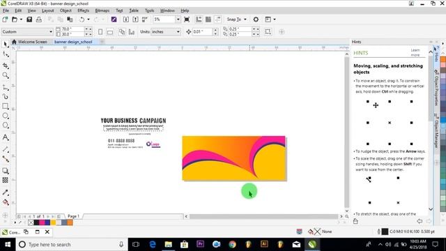 Flex Design in coreldraw | Education Banner/bannière | Billboard Design | Membuat Spanduk Latest смотреть онлайн