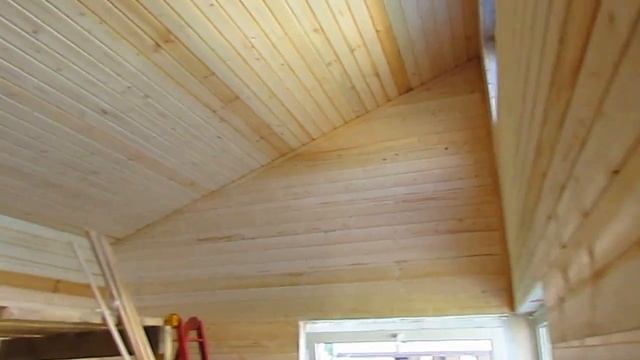 Стройка, каркас 6х6, стиль Barnhouse. смотреть онлайн