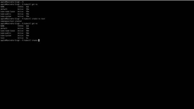 Google Kubernetes Engine - Create Namespaces in GKE смотреть онлайн