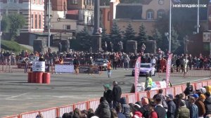 Дрифт-шоу DSL Drift Shifters во Владивостоке (фрагмент 2).