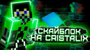 КАК СДАТЬ ЕГЭ, КУДА ПОСТУПАТЬ на Кристаликс Скайблок ● Minecraft Cristalix SkyBlock NextGen