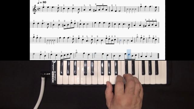 Урок № 14. Уроки игры на мелодике. Melodic lessons смотреть онлайн