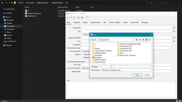 Convert Java (.jre) to Executable Application (.exe) file смотреть онлайн