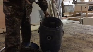 Самодельный строительный пылесос