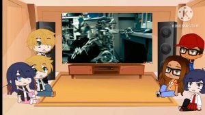 MLB/Miraculous Ladybug react to Transformers 2007 Megatron return