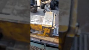 тиски стальные с отрезного