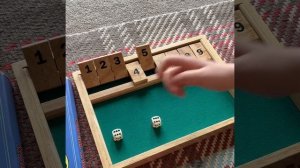 Shut The Box game