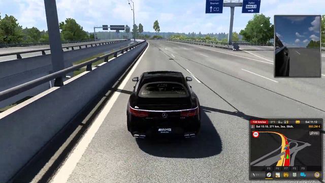 2021 Mercedes-Benz AMG S63 Coupe-Euro Truck Simulator 2 1.49