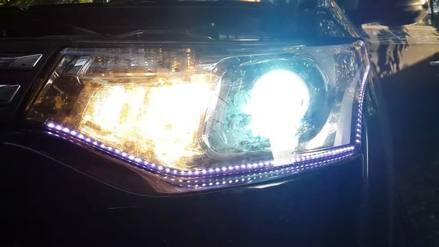 Orioncars: Тюнинг фар Митсубиси Аутлендер 3 смотреть онлайн