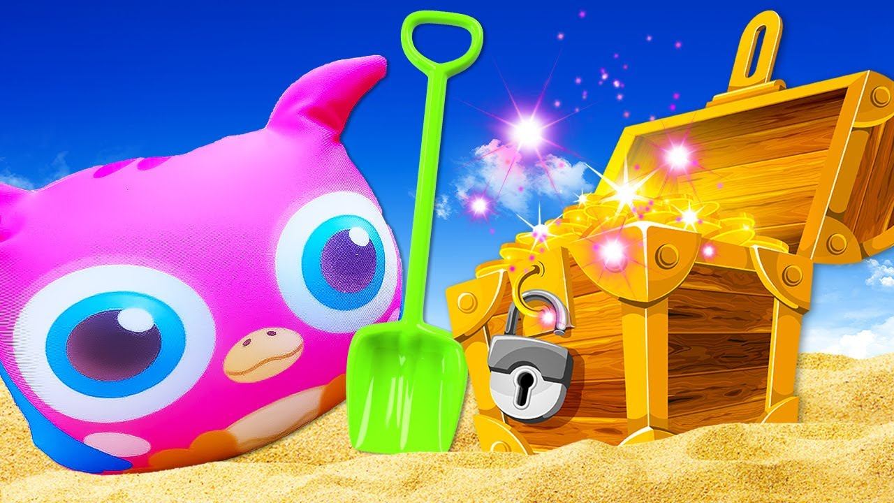 Совенок Хоп Хоп ищет золото! Песочница и развивающие видео для самых маленьких смотреть онлайн