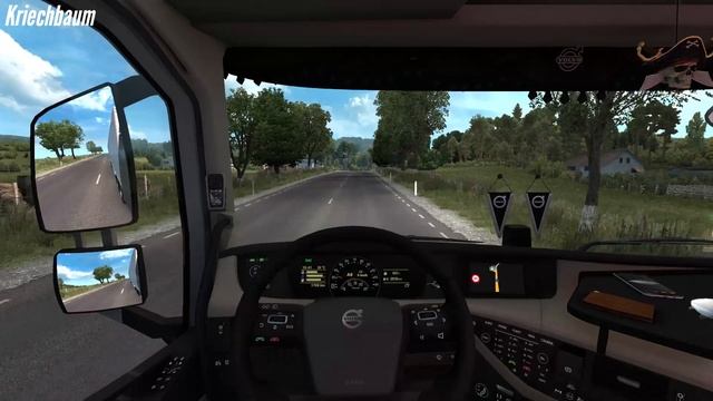 The Best Sound Mod for Volvo | Kriechbaum vs Default sounds | Euro Truck Simulator 2 смотреть онлайн