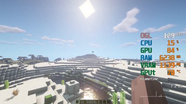 GeForce GTX 1060 3GB -- Intel Core i5-10400F -- Minecraft FPS Test BSL Shaders смотреть онлайн