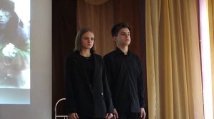 Литературно-музыкальная композиция, посвящённая снятию Блокады Ленинграда