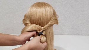 Свадебная прическа за 5 минут. ПОШАГОВОЕ ВИДЕО. Wedding hairstyle in 5 minutes. STEP-BY-STEP VIDEO.