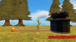 Gmod Castle Calamity 2: Charizard drops In