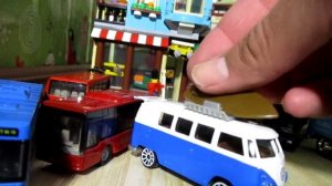 Автобус Автопром ЛиАЗ, VW T1, Siku MAN и другие.Обзор игрушечных автобусов
