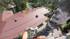 Спил березы и сосны на одном участке при помощи арбориста и инструмента Stihl. Часть 1. Береза.