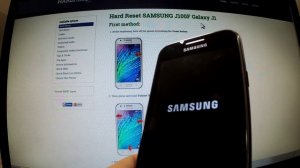 SCREEN LOCK REMOVE / HARD RESET: SAMSUNG J100F Galaxy J1