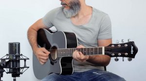 Chuck Berry - Johnny B. Goode - Acoustic Guitar Cover by Kfir Ochaion - Moukey Guitars