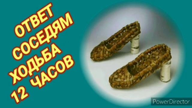 Ответ шумным соседям. Ходьба на 12 часов.