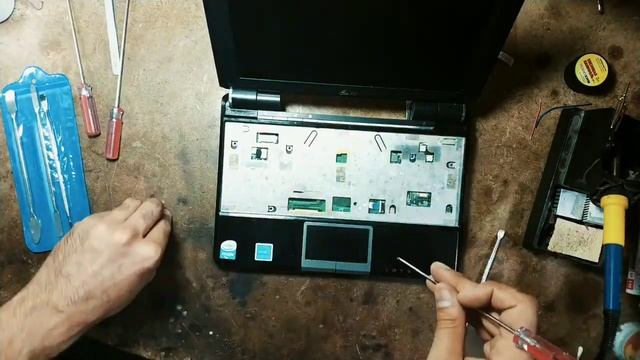 Asus EeePc 1000H разборка смотреть онлайн