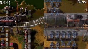 Factorio - Trailer (Old VS New)