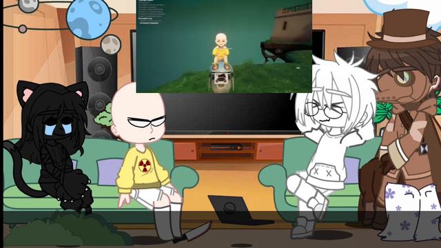 реакция персонажей the baby in yellow на Валеру гостера by:Jenna смотреть онлайн