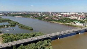 Омск С ВЫСОТЫ