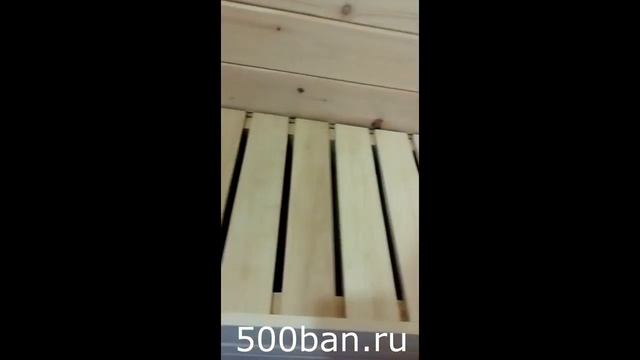 ОБЗОР!!! Квадро баня 3 м из кедра от 500ban.ru