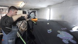 Полировка ЧЕРНОЙ Toyota Camry (XV40)