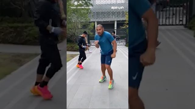 Eumir Marcial in training 🥊👀 #asiangames2022