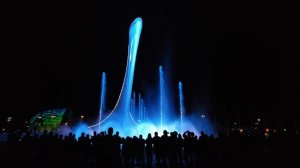 My Way - Frank Sinatra   Поющий фонтан   Сочи   Олимпийский парк   Чаша Олимпийского огня.mkv