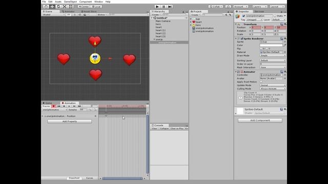 How to create a pop-up game object (1up as example) in your Unity game. Simple Unity 2D tutorial. смотреть онлайн