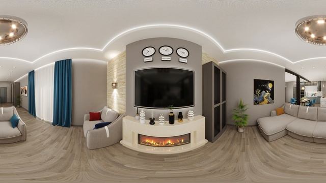 Гостиная с камином в частном доме смотреть онлайн