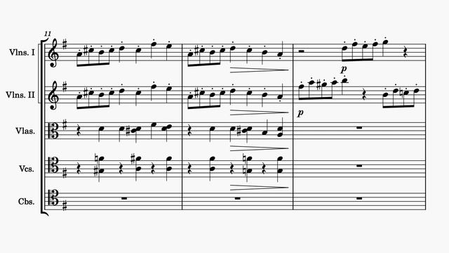 Béla Bartók Violin Duo 43 'Pizzicatto' for String Orchestra смотреть онлайн