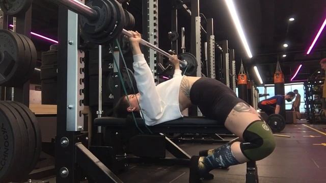 HFT6.Д1.3.Жим с резиной на скорость 37кгх3 (24.08.21) смотреть онлайн