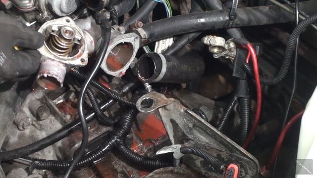 В САЛОНЕ АВТОМОБИЛЯ ХОЛОДНО ЗИМОЙ, ЗАМЕНА ТЕРМОСТАТА ВАЗ 2110,2111,2112. смотреть онлайн