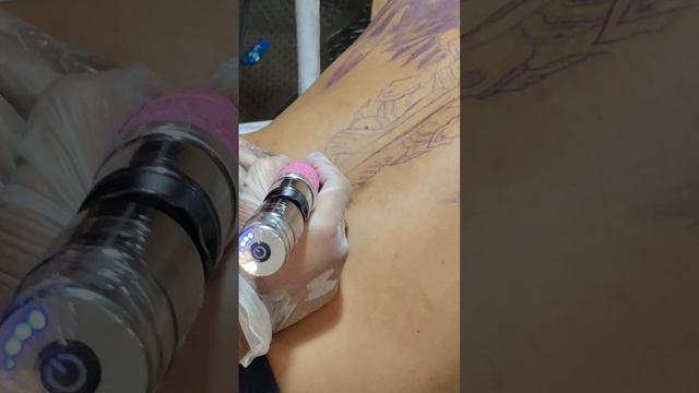 Back Piece Arch Angel Tattoo #angeltattoo #backpiecetattoo #archangels смотреть онлайн