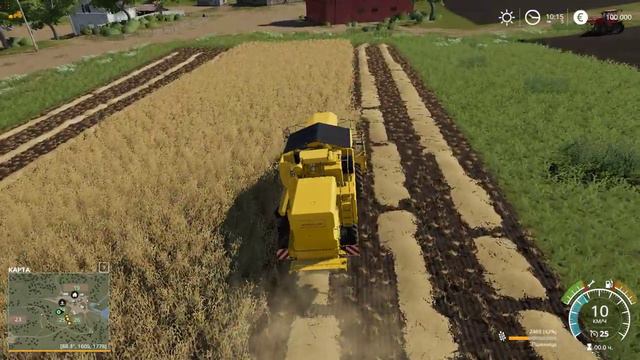 Пришло время собирать урожай!!!FarmingSimulator2019Game смотреть онлайн