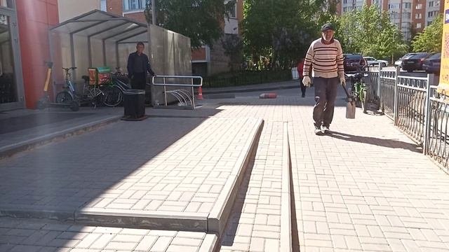 Видео отчёт. Ремонтные работы по моему обращению ведутся.