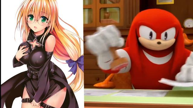 Is THIS possible?-Knuckles rates To Love-Ru girls crushes .(knuckles rates,Lala Satalin Deviluke,) смотреть онлайн