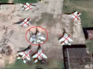 Масштабы реальных разрушений со спутника . Хмельницкий аэродром ВСУ!