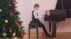 И.С. Бах Менуэт ре минор из "Нотной тетради Анны Магдалены Бах" Лиза Титова
