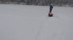 Ковжское озеро зимой