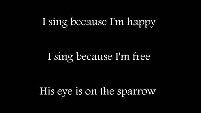Lauryn Hill & Tanya Blount - His Eye Is On The Sparrow Lyrics