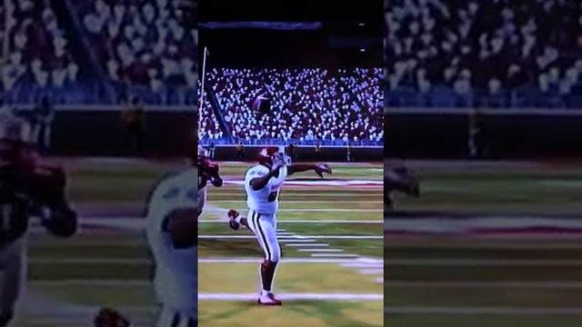 NCAA football 12 game winning play