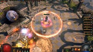 [Beta]Path of Exile - lvl59 RF with MoM vs Solaris&Lunaris (Act8FinalBoss)