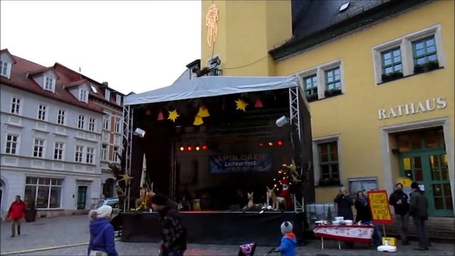 Праздник света (огней) в Апольда. Жизнь в Германии.