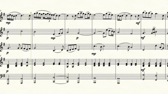 Gabriel's Oboe - arranged for three flutes and piano смотреть онлайн